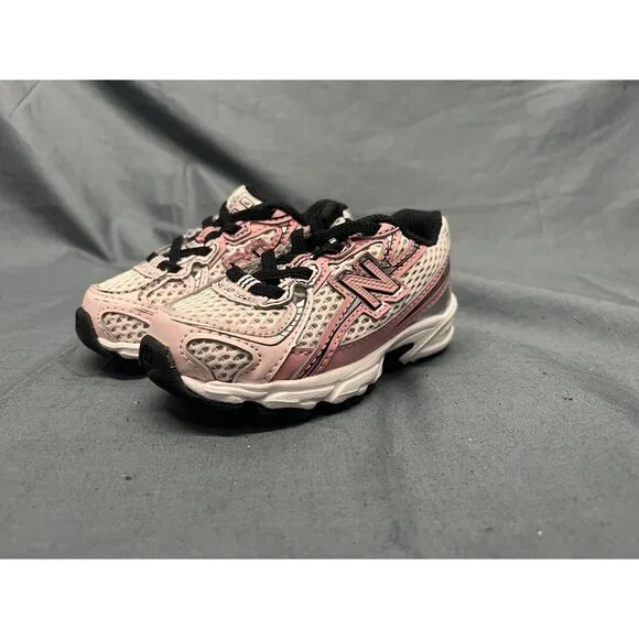 New Balance Toddlers Sneakers IZ740DK Lace Up Pink Size 9 NEW NO BOX! - Picture 4 of 10